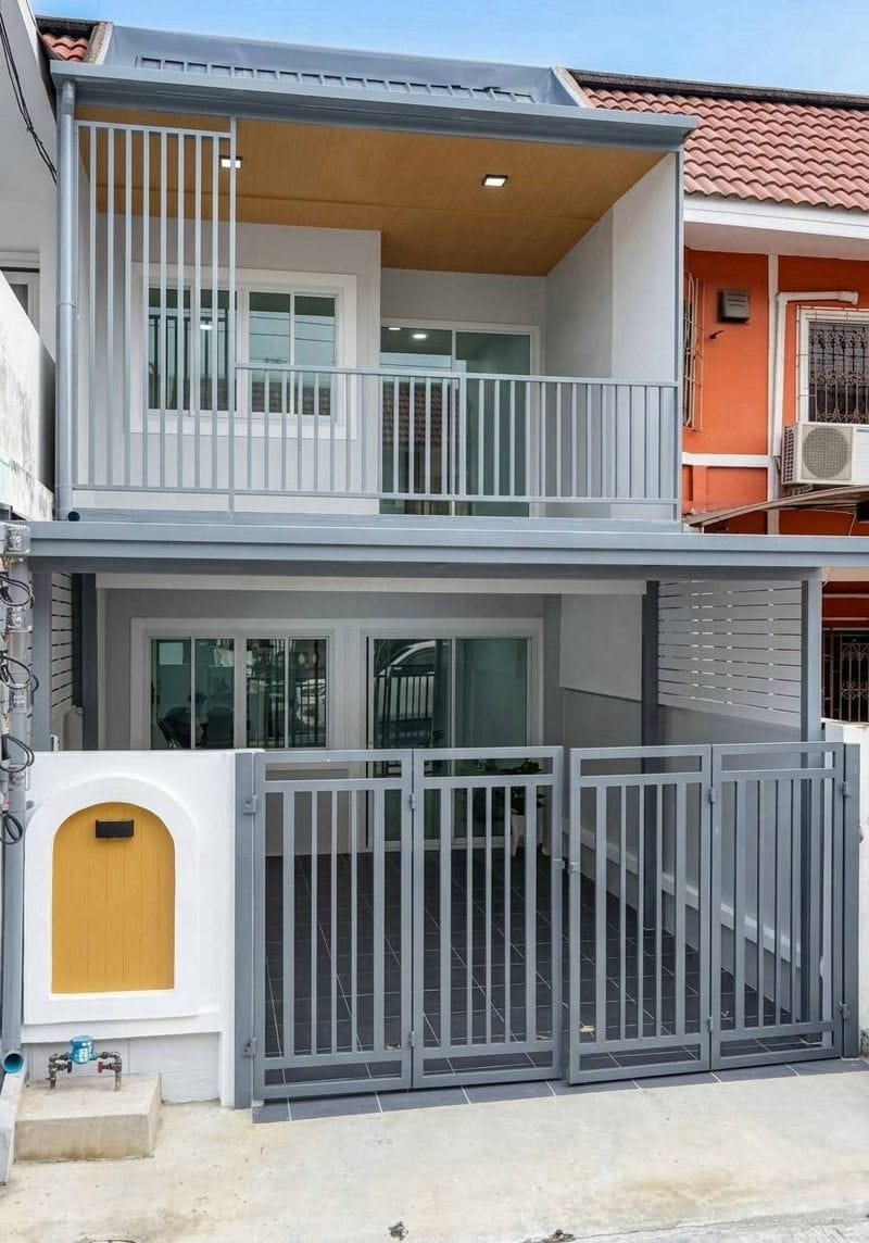 🏡 ทาวน์เฮ้าส์ รีโนเวทใหม่ "รัตนาธิเบศร์" ติดรถไฟฟ้าสายสีม่วง ใกล้เซ็นทรัลเวสต์เกต | ราคา 2.09 ล้านบาท