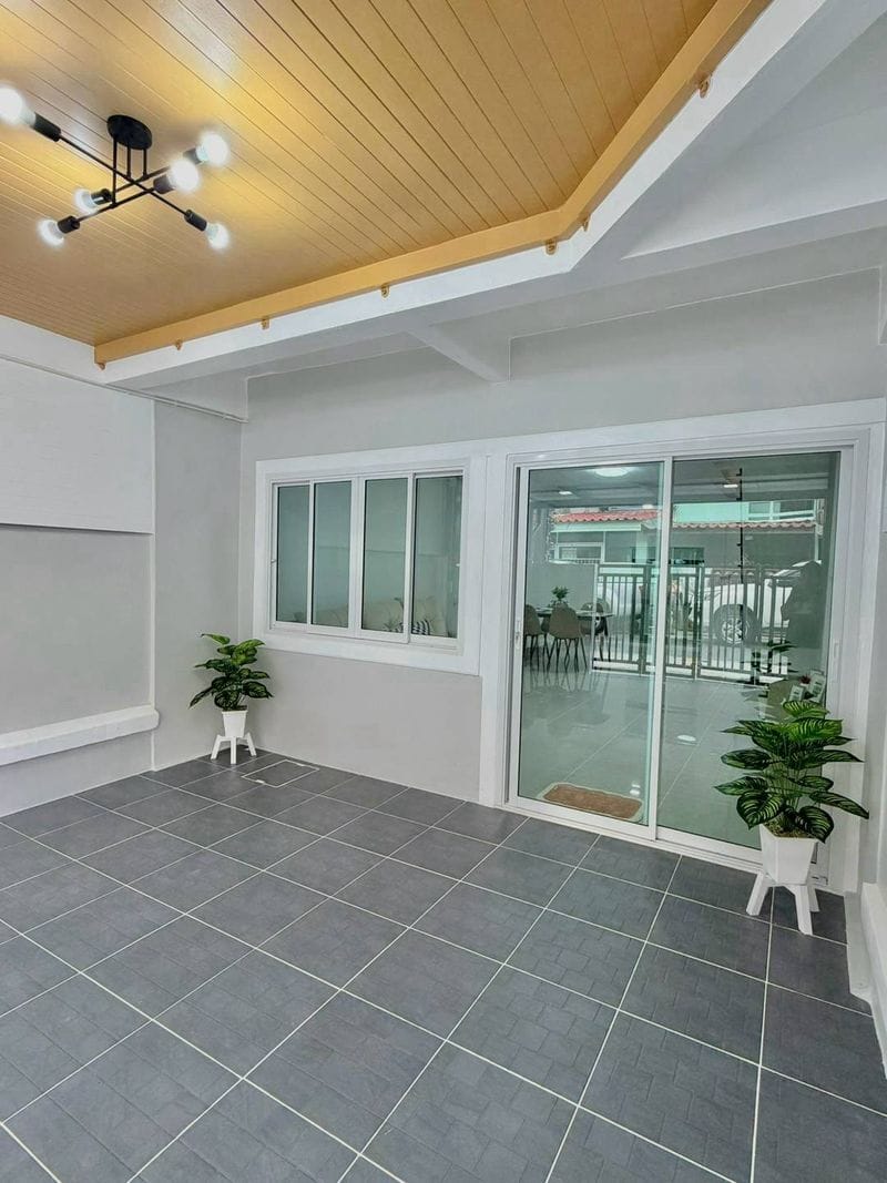 🏡 ทาวน์เฮ้าส์ รีโนเวทใหม่  "รัตนาธิเบศร์" ติดรถไฟฟ้าสายสีม่วง ใกล้เซ็นทรัลเวสต์เกต | ราคา 2.09 ล้านบาท 5
