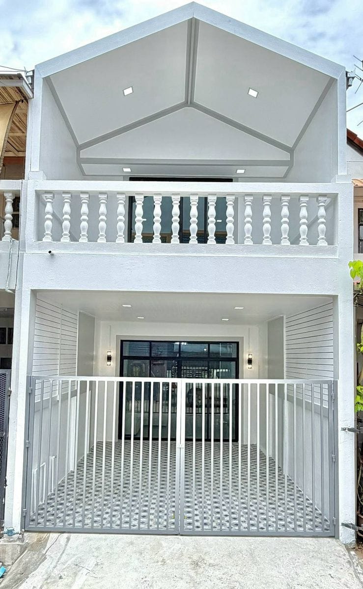 🏠ทาวน์เฮ้าส์ รีโนเวทใหม่ "ซอยประชาราษฎร์ 12" ใจกลางเมืองนนทบุรี ใกล้ท่าน้ำนนท์ | ราคา 2.49 ล้านบาท