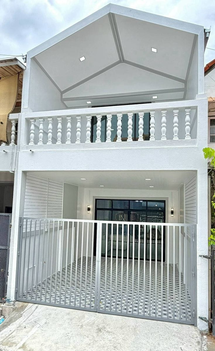 🏠ทาวน์เฮ้าส์ รีโนเวทใหม่ "ซอยประชาราษฎร์ 12" ใจกลางเมืองนนทบุรี ใกล้ท่าน้ำนนท์ | ราคา 2.49 ล้านบาท 3