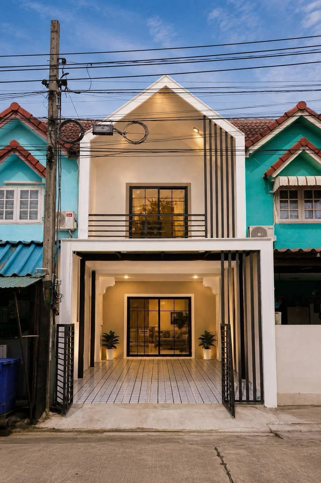 🏠 ทาวน์เฮ้าส์รีโนเวทใหม่ "มบ.พร้อมจิต" ซอยกันตนา บางใหญ่ | ราคา 1.79 ล้านบาท