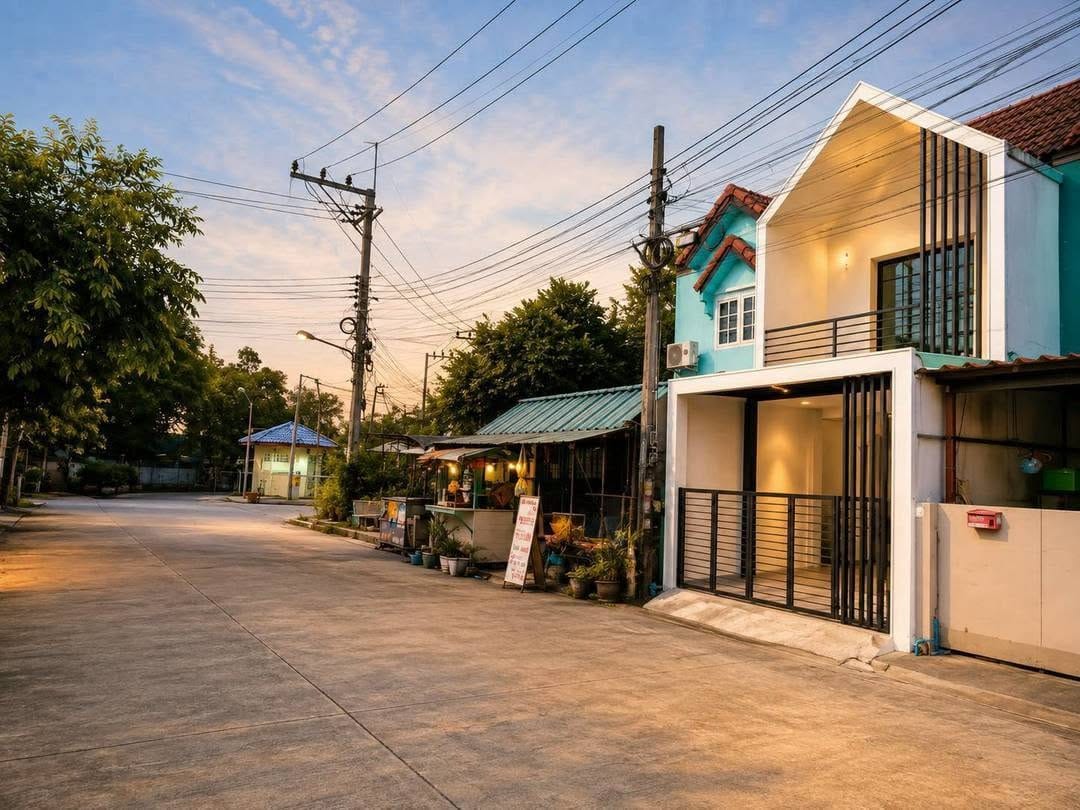 🏠 ทาวน์เฮ้าส์รีโนเวทใหม่ "มบ.พร้อมจิต" ซอยกันตนา บางใหญ่ | ราคา 1.79 ล้านบาท 3