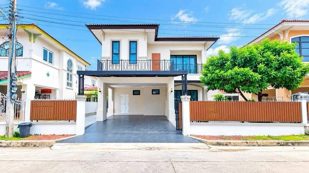 🏡 บ้านเดี่ยว 2 ชั้น รีโนเวทใหม่สไตล์โมเดิร์นคลาสสิก "หมู่บ้านชัยพฤกษ์" | ราคา 3.99 ล้านบาท
