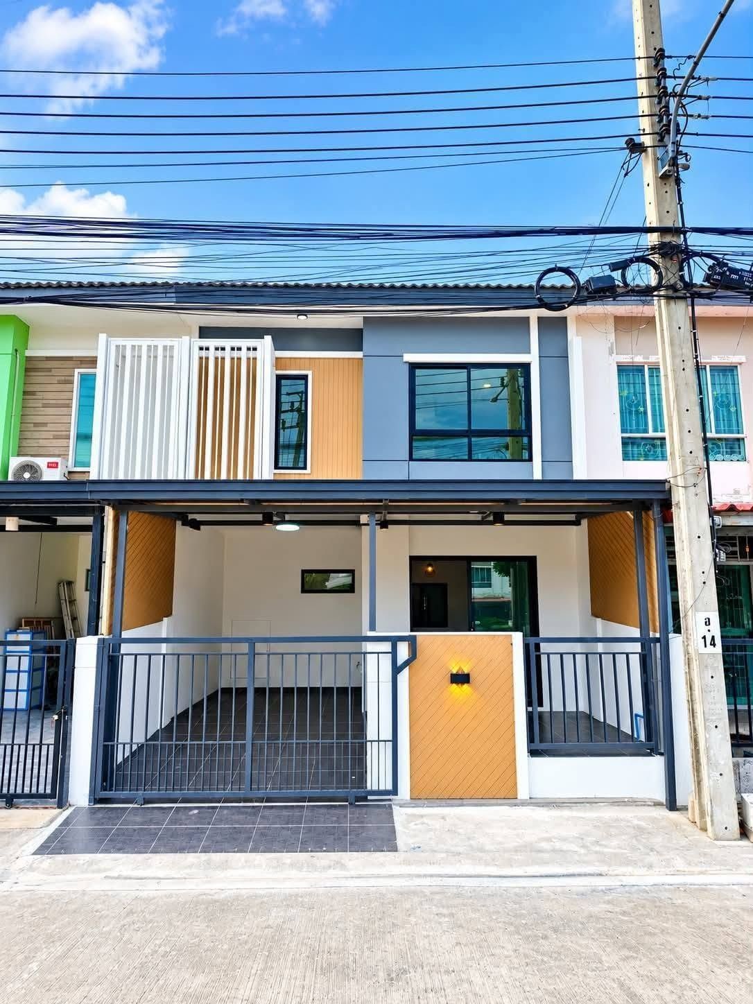 🏡 ทาวน์เฮ้าส์ รีโนเวทใหม่ หน้าสวน "พฤกษาวิลล์ 72" | ราคา 2.49 ล้านบาท
