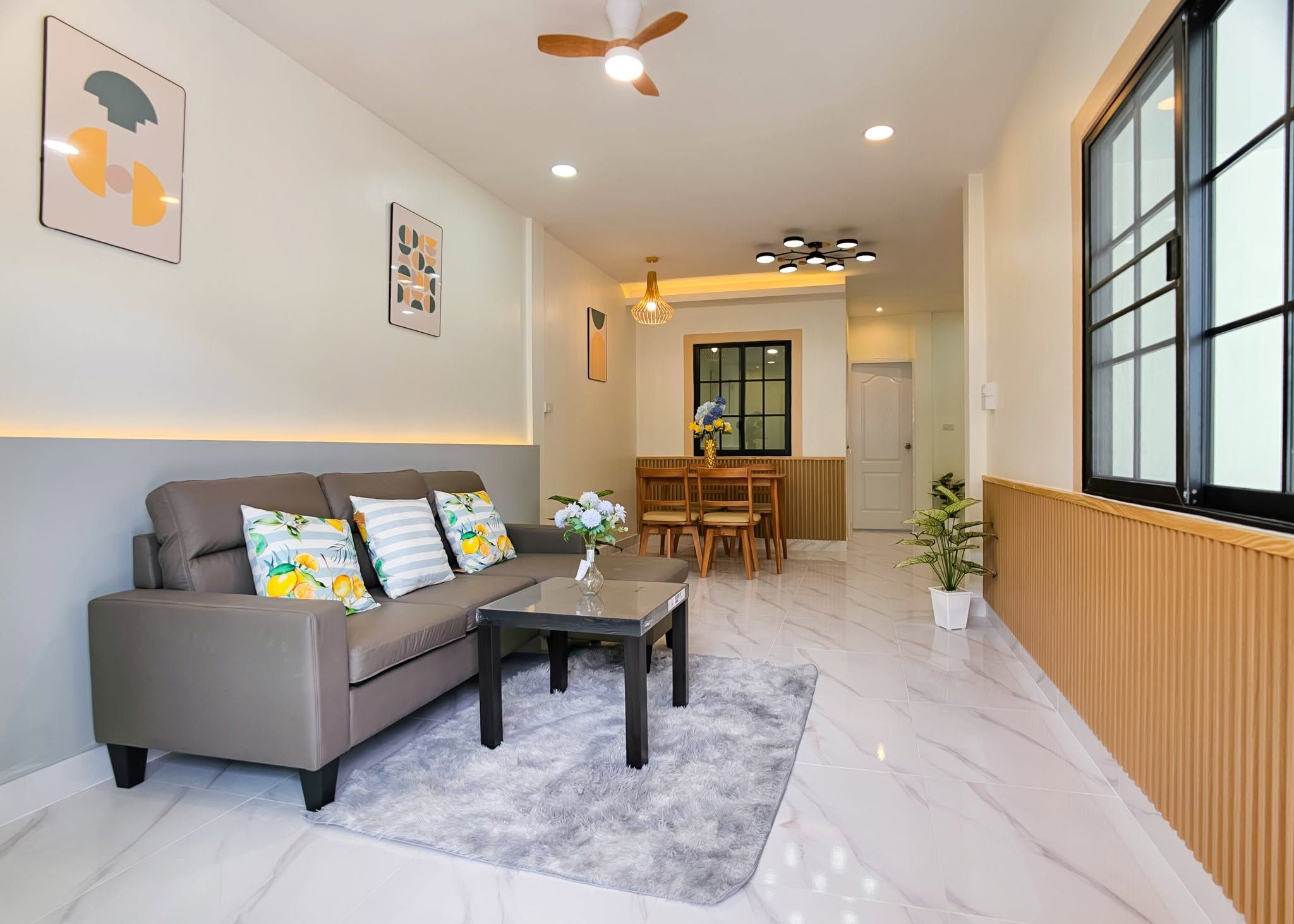 🏠 ทาวน์เฮ้าส์ รีโนเวทใหม่ ทำเลค้าขาย ถนนเมน "ม.ลดาสิริ บ้านกล้วย-ไทรน้อย" | ราคา 2.09 ล้านบาท 4
