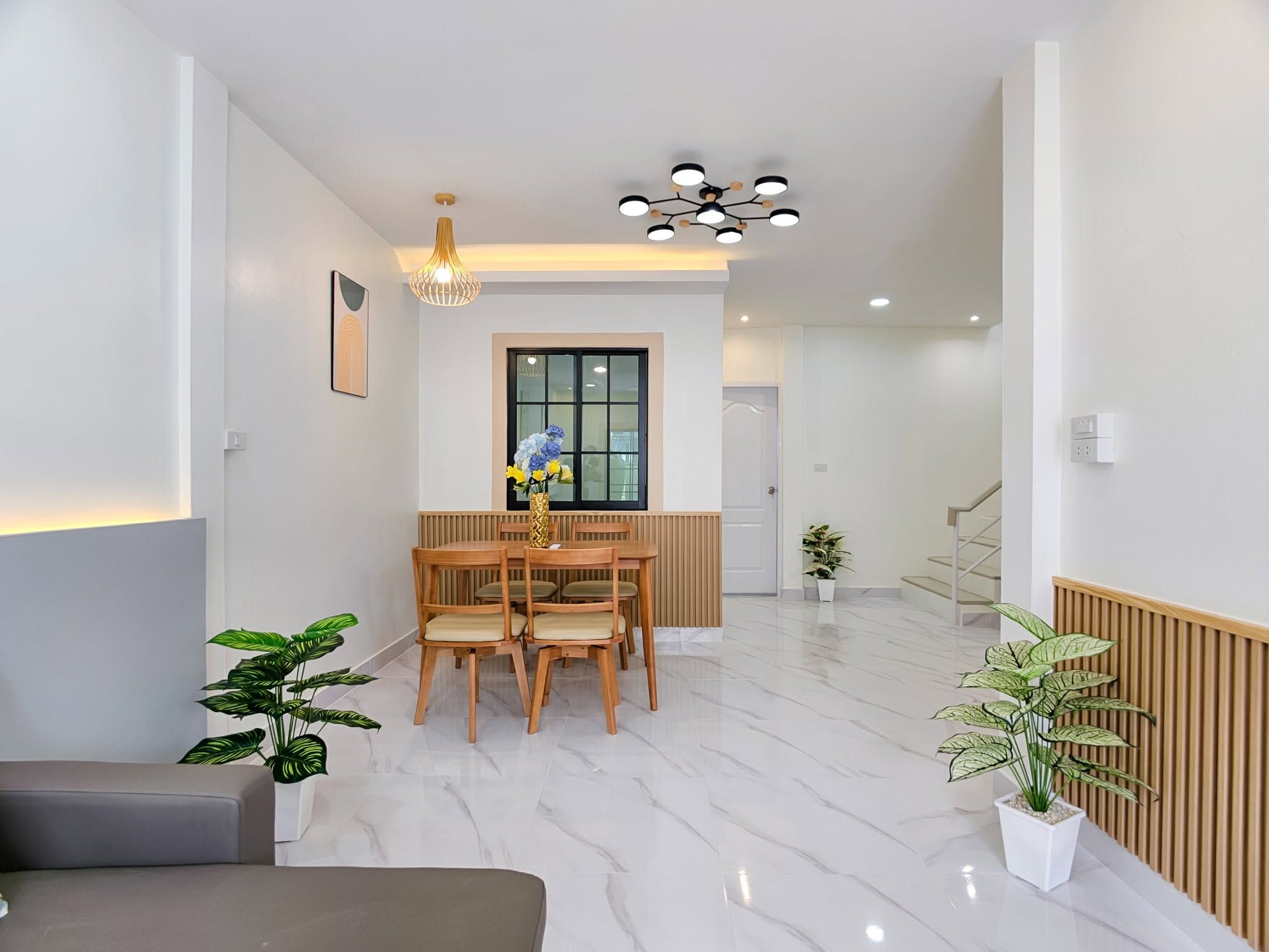 🏠 ทาวน์เฮ้าส์ รีโนเวทใหม่ ทำเลค้าขาย ถนนเมน "ม.ลดาสิริ บ้านกล้วย-ไทรน้อย" | ราคา 2.09 ล้านบาท 5