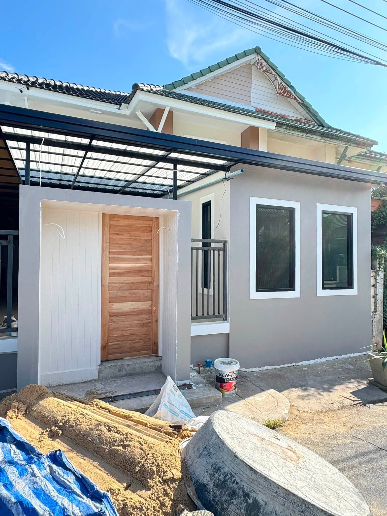 🏠 บ้านแฝดหลังใหญ่ รีโนเวทใหม่ 4 ห้องนอน"พฤกษา 14 เอ" ซอยวัดลาดปลาดุก | ราคา 3.19 ล้าน