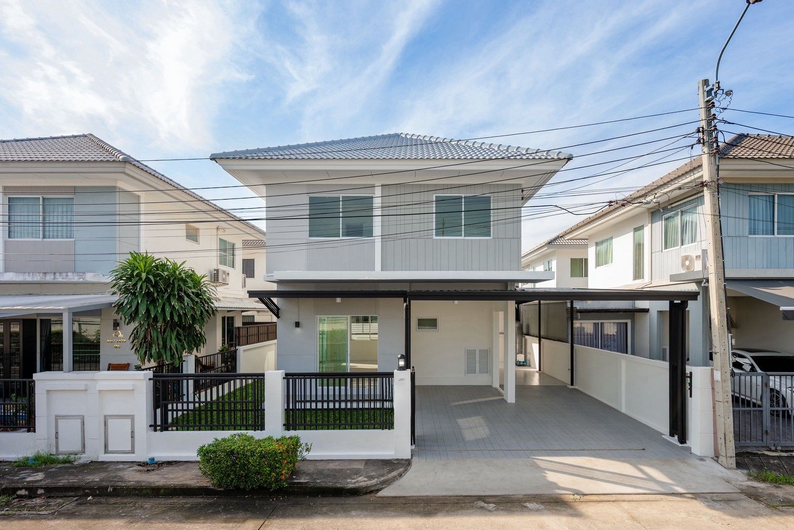 🏡 บ้านแฝดสไตล์บ้านเดี่ยว รีโนเวทใหม่ "เพอร์เฟคพาร์ค พระราม 5-บางใหญ่" หน้าบ้านไม่ชนใคร | ราคา 3.59 ล้านบาท