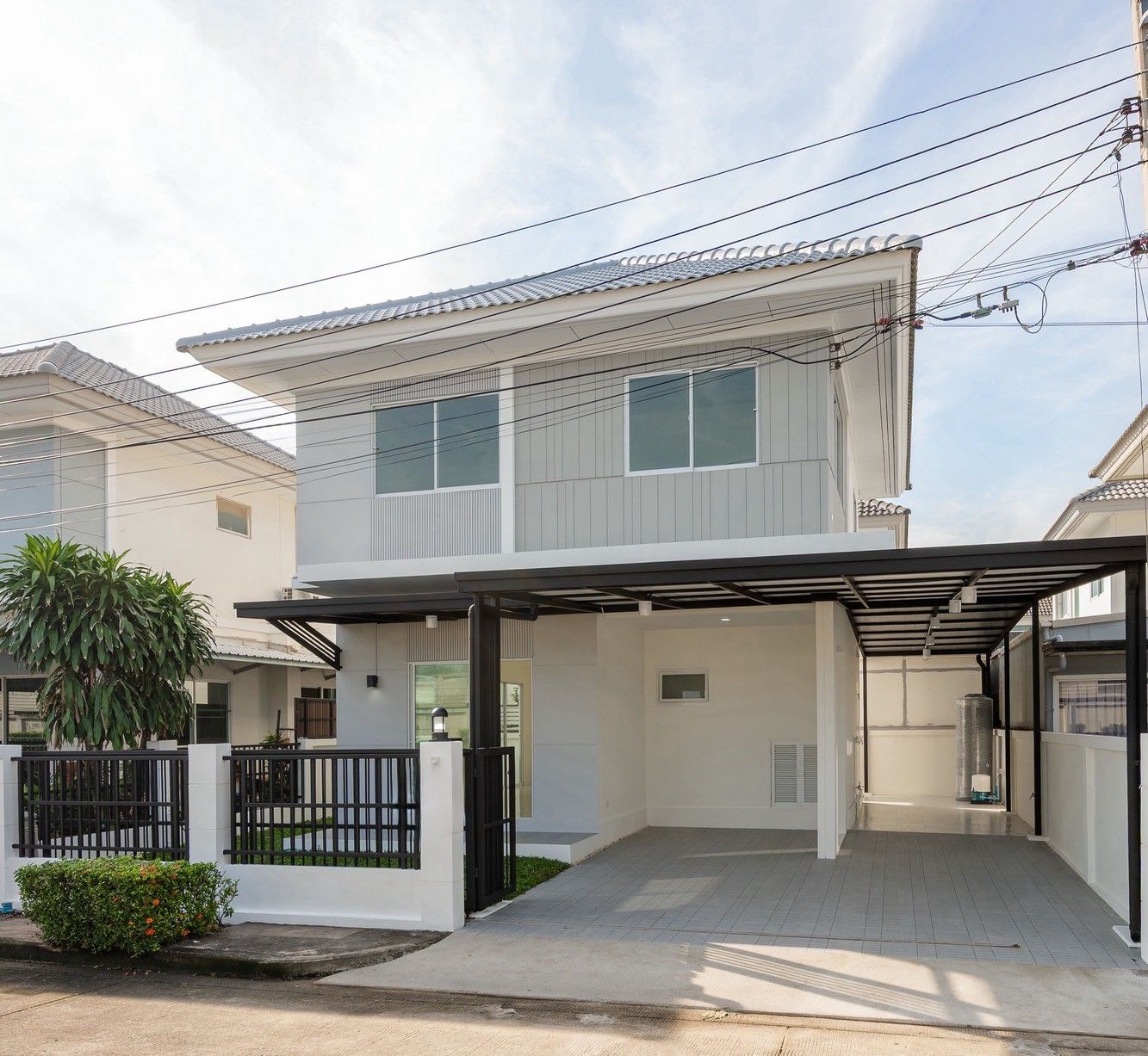 🏡 บ้านแฝดสไตล์บ้านเดี่ยว รีโนเวทใหม่ "เพอร์เฟคพาร์ค พระราม 5-บางใหญ่" หน้าบ้านไม่ชนใคร | ราคา 3.59 ล้านบาท