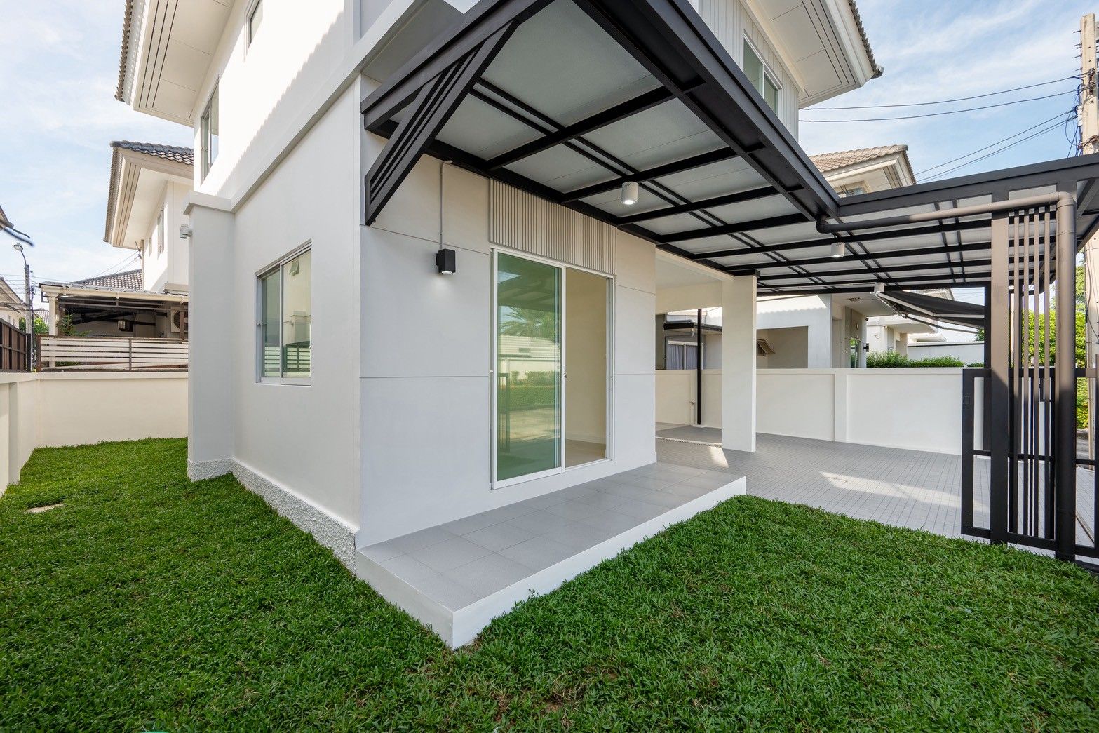 🏡 บ้านแฝดสไตล์บ้านเดี่ยว รีโนเวทใหม่ "เพอร์เฟคพาร์ค พระราม 5-บางใหญ่" หน้าบ้านไม่ชนใคร | ราคา 3.59 ล้านบาท 5