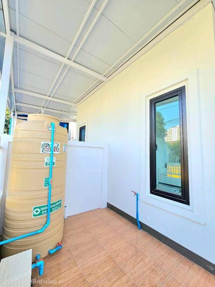 🏠บ้านแฝด 1 ชั้น สร้างใหม่ ถูกที่สุดในย่านนี้ "มิตรประชา" ปากเกร็ด ราคา 1.79 ล้านบาท 3