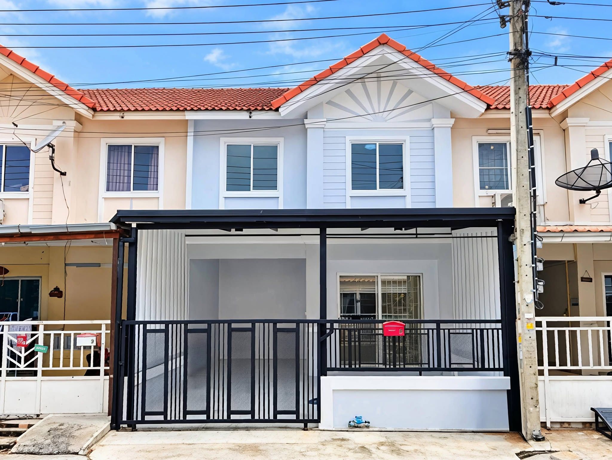 🏡 ทาวน์เฮ้าส์ รีโนเวทใหม่ "พฤกษา 37" บางใหญ่ ใกล้มอเตอร์เวย์ M81 | ราคา 1.89 ล้านบาท