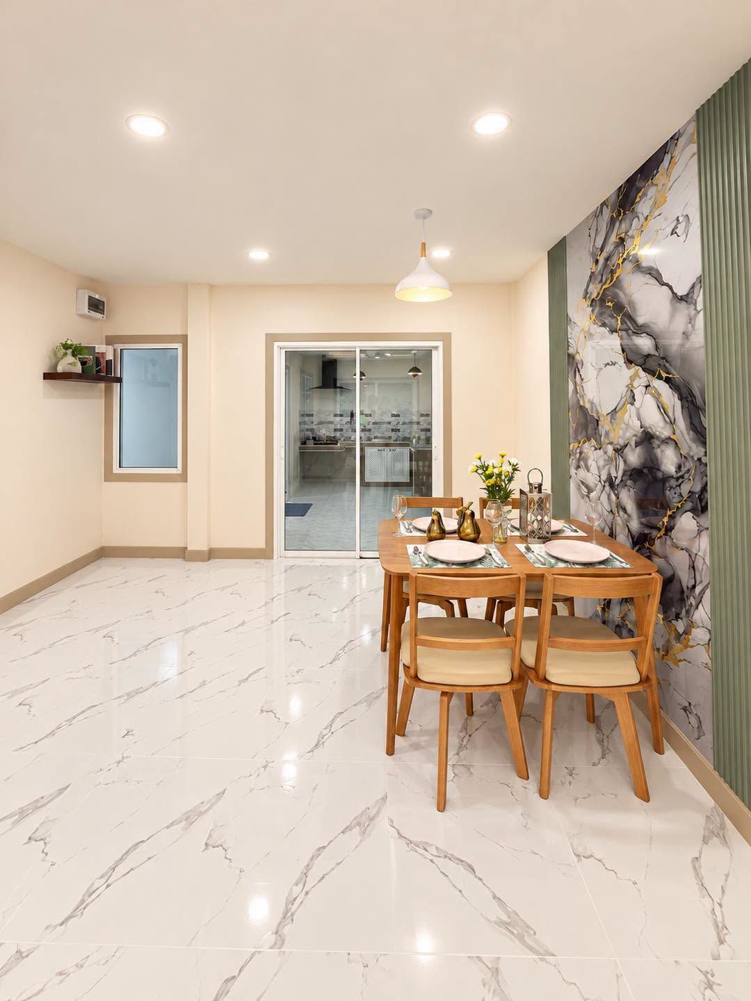 🏠 ทาวน์เฮ้าส์ รีโนเวทใหม่ 4 ห้องนอน ใกล้เซ็นทรัลเวสเกต "บัวทองธานี12 พาร์ควิลล์" | ราคา 2.29 ล้านบาท 3
