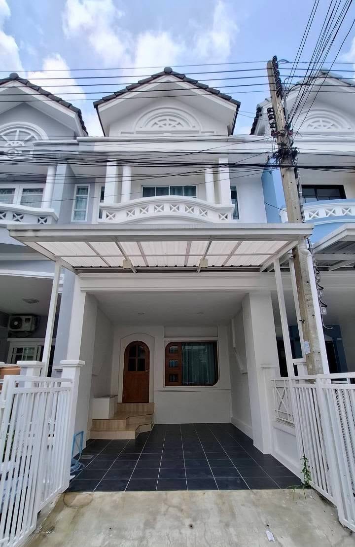 🏡 ทาวน์เฮ้าส์ รีโนเวทใหม่ "นันทนาการ์เด้น"(โครงการมณีรินทร์ เลค แอนด์ พาร์ค) บางคูวัด | ราคา 1.89 ล้านบาท