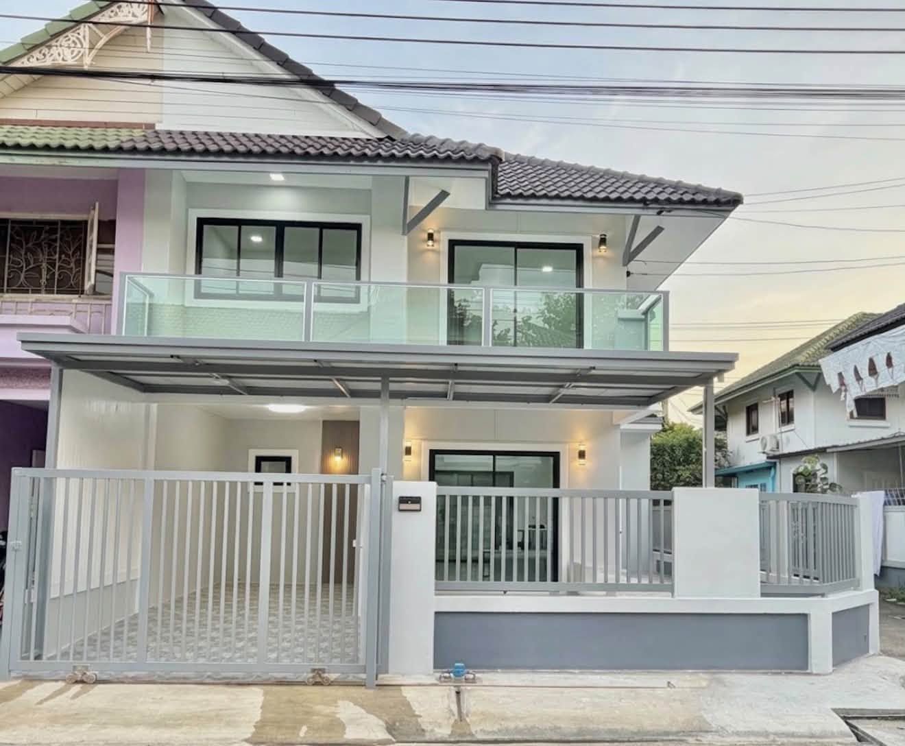🏡ทาวน์เฮ้าส์หลังมุม รีโนเวทใหม่ พื้นที่กว้าง "พฤกษา 14 เอ" ใกล้เวสต์เกต | ราคา 2.69 ล้านบาท
