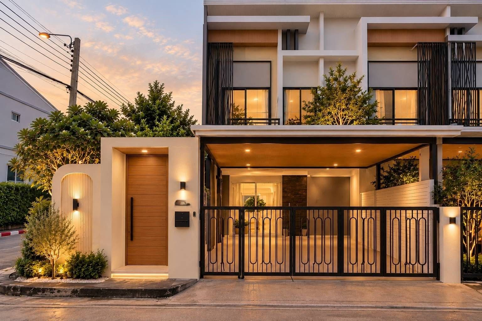 🏡 ทาวน์เฮ้าส์ รีโนเวทหใม่ หลังมุม พื้นที่กว้าง "เดอะเมทโทร" ไทรม้า 7 | ราคา 4.09 ล้านบาท